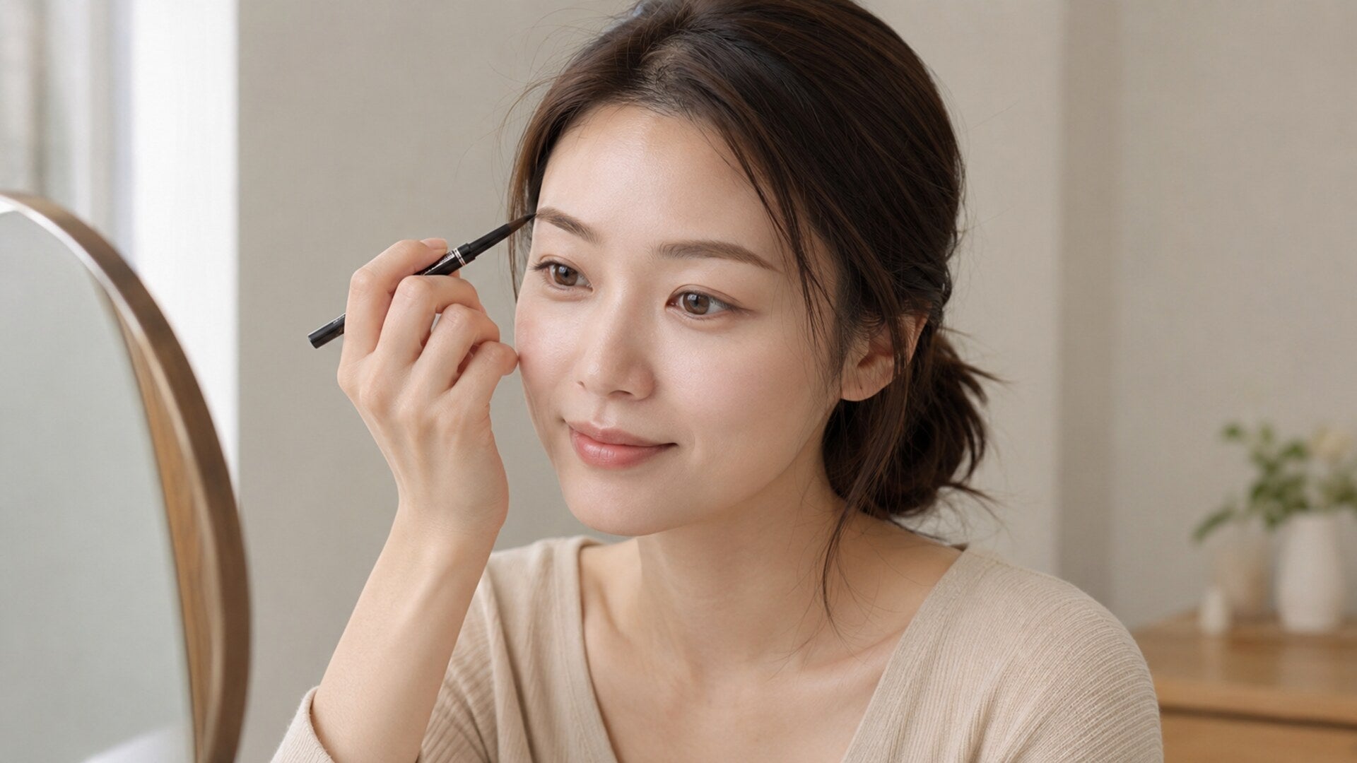 アーチすぎる眉毛を直したい！キツく見えない自然な平行・ゆるアーチ眉のつくり方