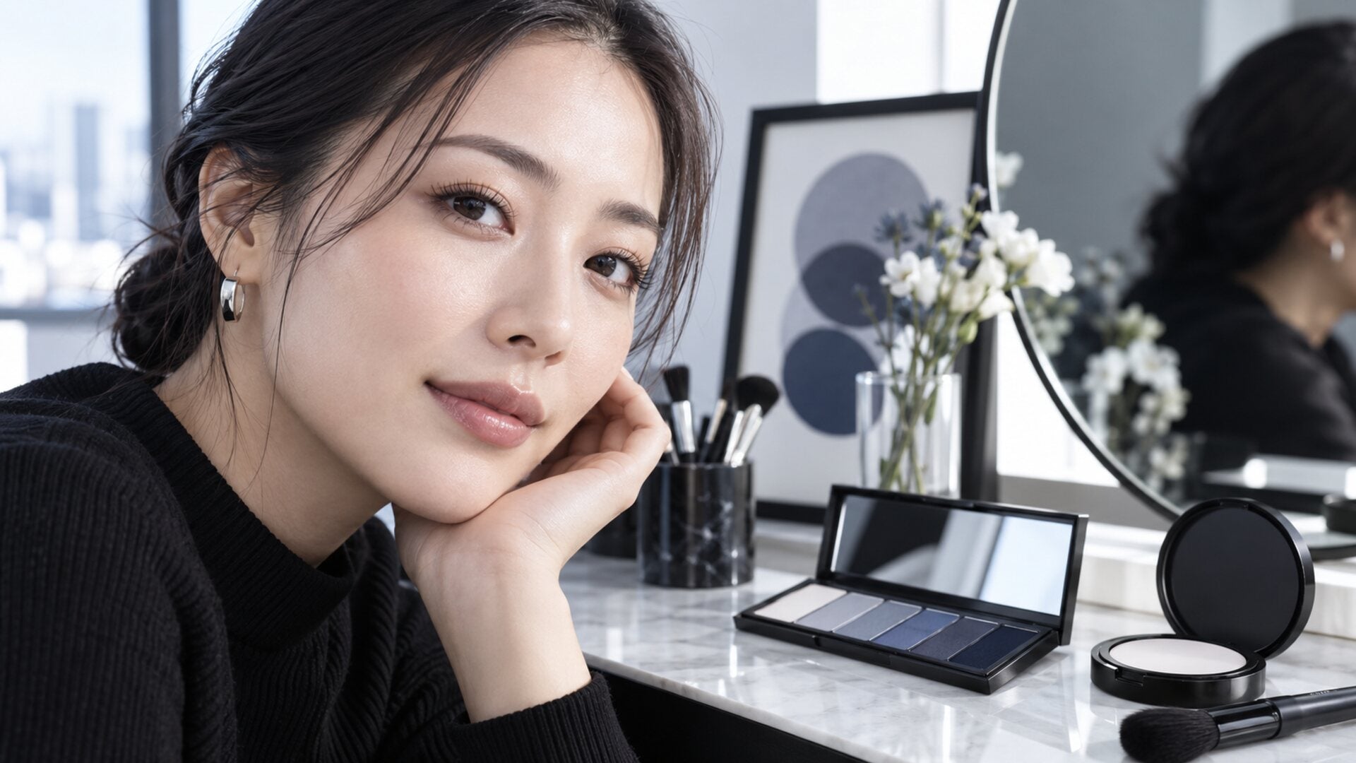 ブルベ冬にアイシャドウはいらない？塗らない日の目元の作り方と似合う色を解説
