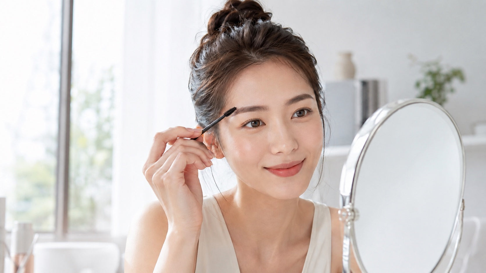 困り眉を改善して垢抜ける！「平行眉・ゆるアーチ眉」の整え方とメイク術