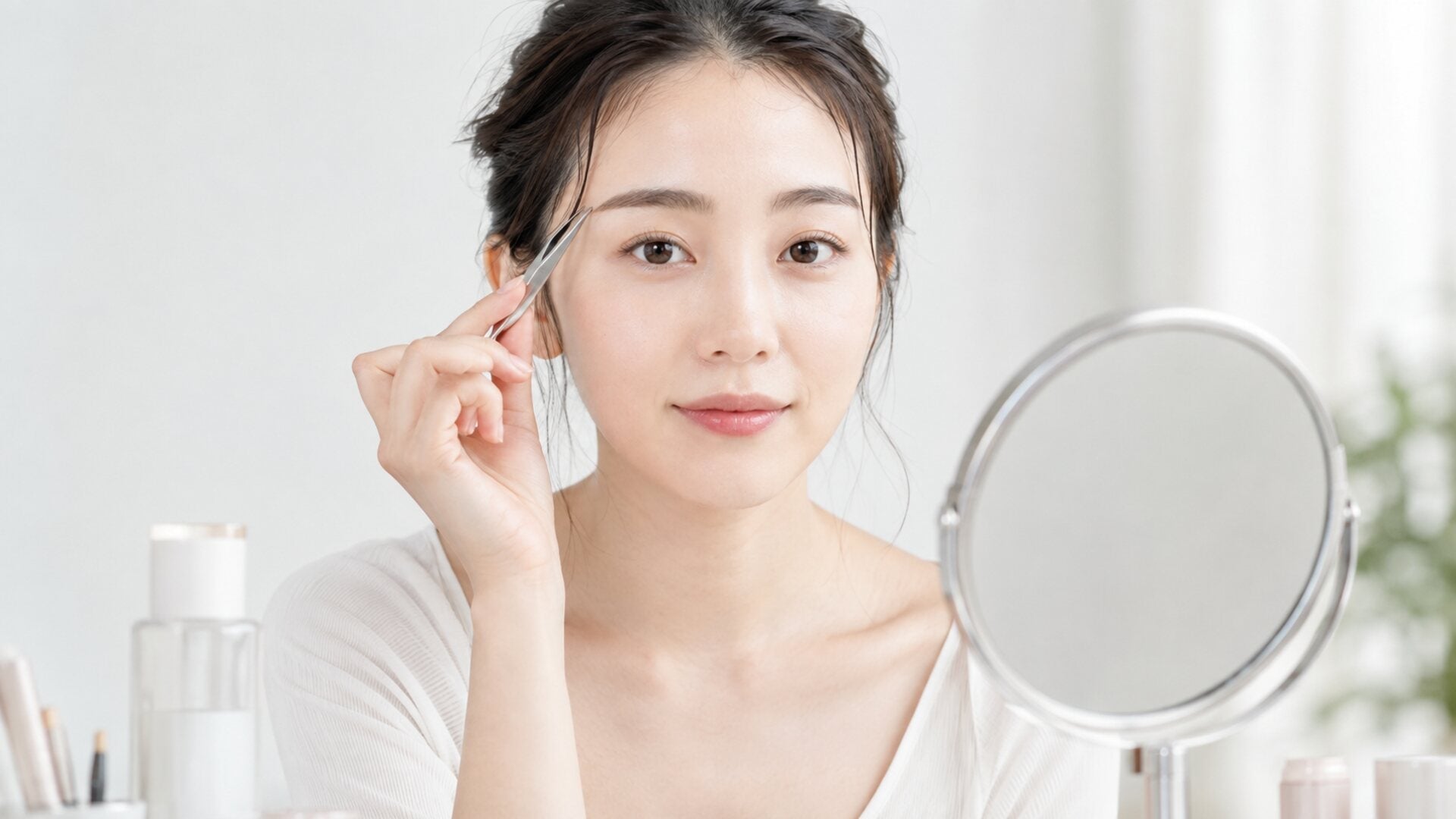 平行眉が似合わないのはなぜ？原因と顔型別の似合わせメイク術