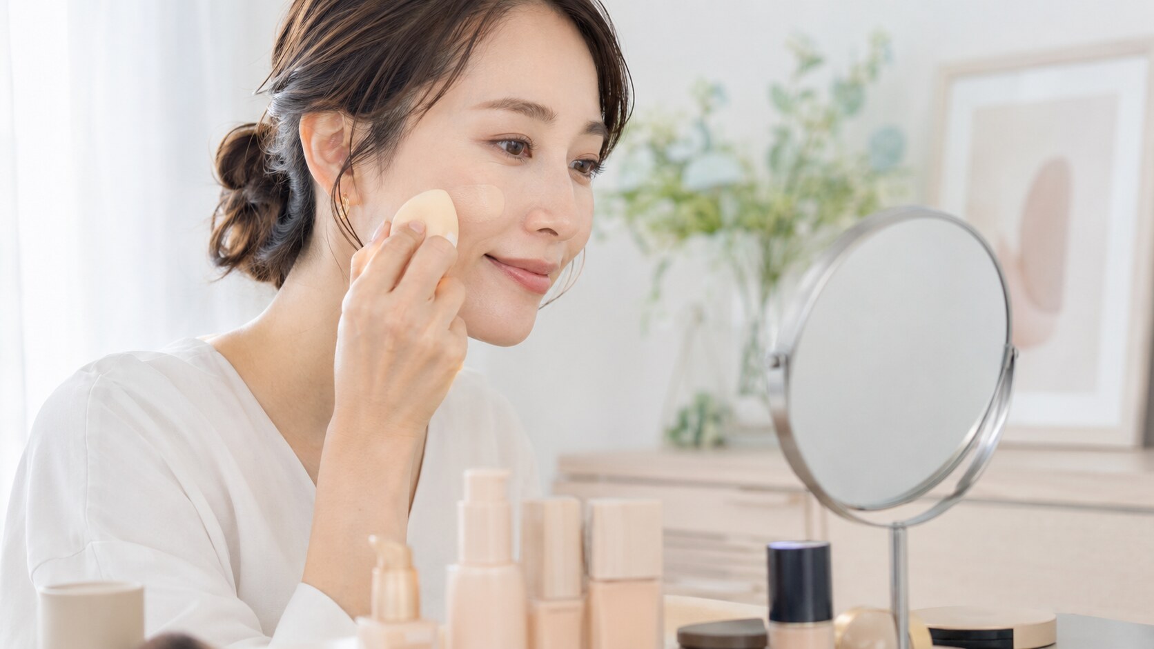 【毛穴落ち防止】たるみ毛穴に合うファンデーションの選び方と正しい塗り方
