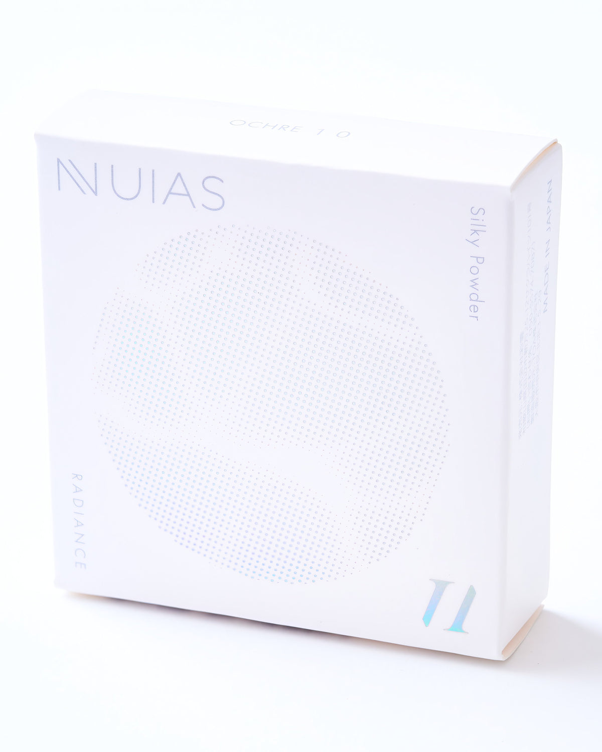 NUIAS（ヌイアス） ラディアンス シルキーパウダー OCHRE（オークル）10のパッケージ外箱